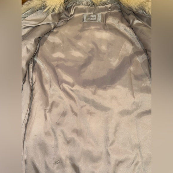 VTG Saga Fox Norway Fur Made In Korea Real Genuine Blue Fox Fur Style 1149 READ - Picture 10 of 14